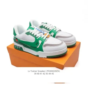 Louis Vuitton Trainer Low Sneaker Men Fashion Luxury Shoe