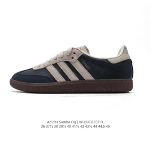 Adidas Samba Og Classic Leather Sneakers T-Toe Shoes