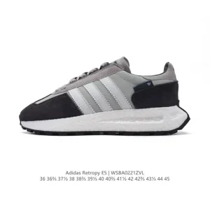 Adidas Retropy E5 Low-Top Classic Running Shoes with Boost Technology