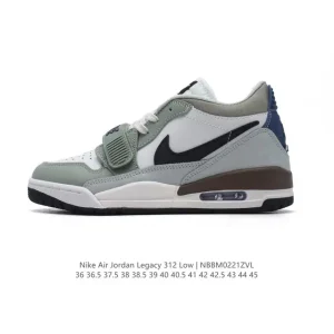 Jordan Legacy 312 Low Men's Basketball Shoes with Nike Air Cushioning