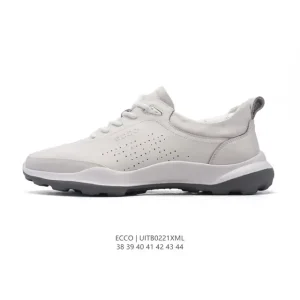 ECCO Men's Lightweight Breathable Outdoor Casual Lace-Up Sneakers