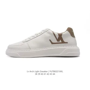 Louis Vuitton Skate 2025 Retro Leather Sneakers for Men Spring Collection