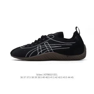 ASICS Onitsuka Tiger Sclaw Retro Lifestyle Low-Top Sneakers for Men and Women
