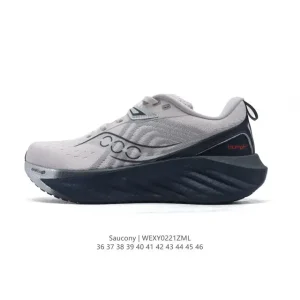 Saucony Triumph 22 Neutral Running Shoes with Pwrrun+ Cushioning