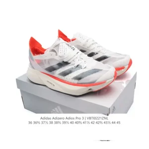 Adidas Adizero Adios Pro 3 Carbon Plate Running Shoes for Men and Women