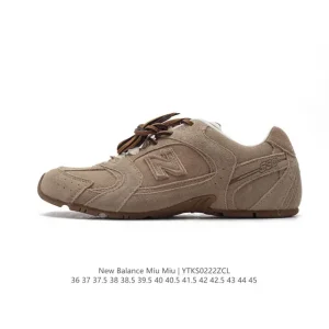 Miumiu x New Balance 530 Sl Retro Leather Sneakers Unisex Shoes