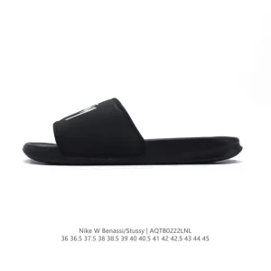 Stussy x Nike Benassi Slide Collaboration Unisex Comfort Slide Sandal