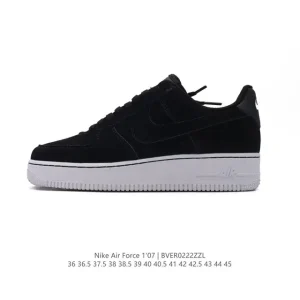 Nike Air Force 1 Low White Leather Casual Sneakers for Men and Women