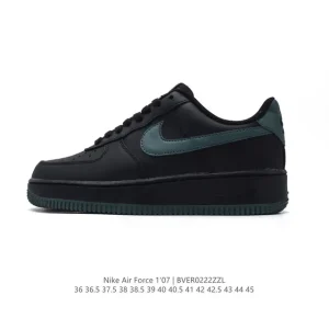 Nike Air Force 1 Low White Leather Casual Sneakers for Men and Women