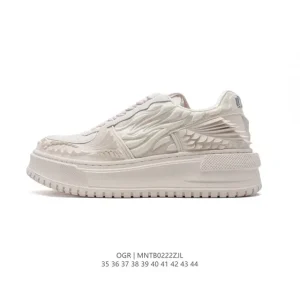 OGR Dragon Scale Series Unisex Low-Top Fashion Sneakers with 3D Rubber Shell