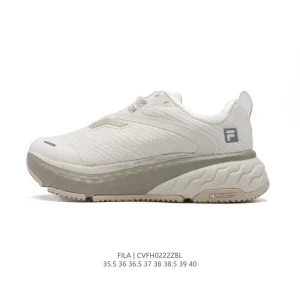 Fila Fusion Women's Thick Sole Casual Sneakers White Streetwear Shoes