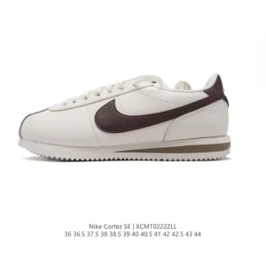 Nike Classic Cortez Leather Retro Running Shoes for Men and Women