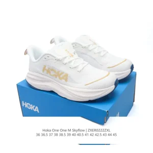 Hoka One One Skyflow Daily Running Shoe with Cushioned Thick Sole