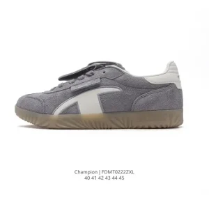 Champion Men's Classic Retro Thick Sole White Sneakers