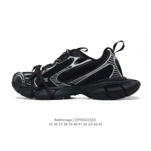 Balenciaga 3XL Sneaker Low Top Mesh Retro Dad Shoe with Reflective Details