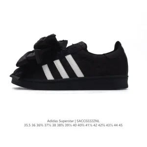 Adidas Superstar Bow Classic Shell Toe Sneakers for Men and Women