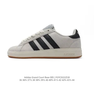 Adidas Neo Grand Court Lazy Egg Low Top Sneakers for Men and Women