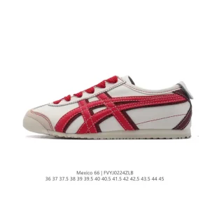 ASICS Onitsuka Tiger Mexico 66 Classic Leather Retro Sneakers