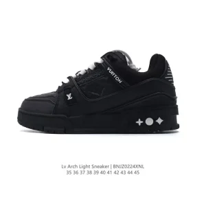 Louis Vuitton Trainer Low Fashion Luxury Sneaker with Thick Sole