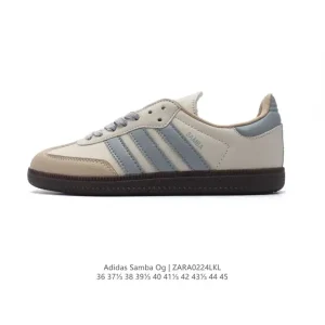 Adidas Original Samba OG CNY Snake Year Limited Edition White Leather Sneakers
