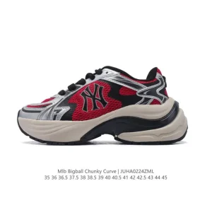 MLB Bigball Chunky Curve New York Yankees Velcro Strap Retro Dad Shoes