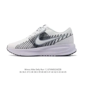Nike Defy Run 1 Training Shoes for Men and Women Breathable Cushioning Gym Fitness