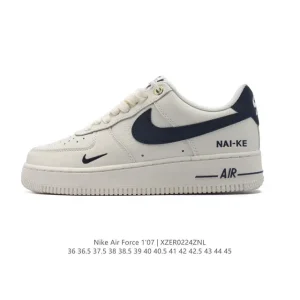 Nike Air Force 1 '07 Low White Sneaker with Air Cushion 2025 New Release