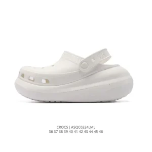 Crocs Unisex Thick Sole Platform Sandals for Men and Women