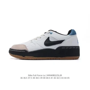 Nike Full Force Low Men's Casual Shoes Vintage Leather Sneakers