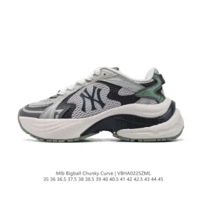 MLB Bigball Chunky Curve New York Yankees Sneakers with Velcro Strap
