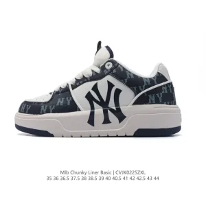 MLB Chunky Liner Basic Retro Street Sneakers for Men and Women