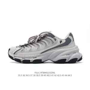 Fila Fusion Chunky Sole White Sneakers for Men and Women
