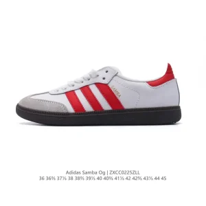 Adidas Samba Og Classic Leather Sneakers T-toe Shoes Men Women