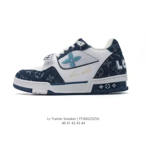 Louis Vuitton Trainer Sneaker Low Men Fashion Luxury Comfortable Shoes