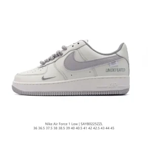 Nike Air Force 1 Low 2025 White Leather Casual Sneakers for Men and Women