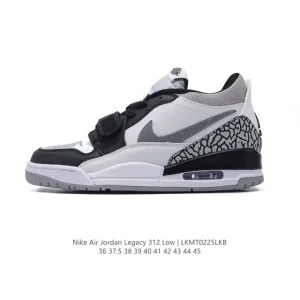 Jordan Legacy 312 Low Men's Basketball Shoes with Nike Air Cushioning