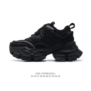 Ogr Gamer-Max Chunky Sneakers with 3D Rubber Shell and Thick Sole