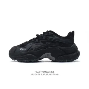 Fila Fusion Women's Thick Sole White Casual Sneakers