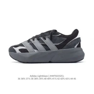 Adidas Lightblaze Running Shoes Lightweight Cushioned Sneakers for Men and Women