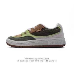 Vans Rowan 2 Classic Skate Shoes Low Top Thick Sole Comfortable