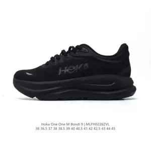 HOKA Bondi 9 Unisex Running Shoe Lightweight Cushioned Durable Low Cut