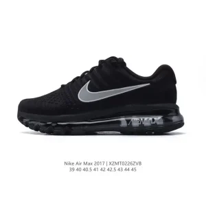 Nike Air Max 2017 Men Running Shoes with Full-Length Air Cushion
