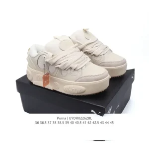 Puma Unisex Low-Top Chunky Sneakers with Cushioned Sole for Casual Wear