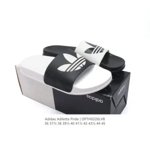 Adidas Adilette Pride Summer Soft Bottom Slide Sandals for Men and Women