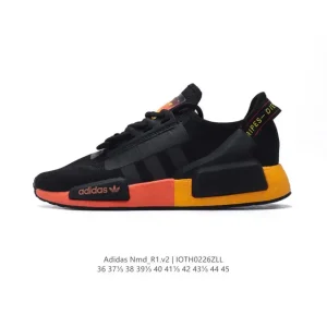 Adidas NMD R1 V2 3M Reflective Knit Running Shoes with Boost Cushioning