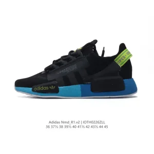 Adidas NMD R1 V2 3M Reflective Knit Running Shoes with Boost Cushion