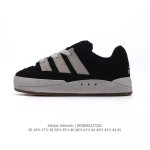 Adidas Adimatic Low-Top Retro Skateboarding Shoes for Men and Women