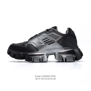 Prada Future Tech Women's Thick Sole Running Shoes