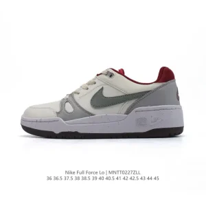 Nike Full Force Low Retro Leather Basketball Sneakers for Men