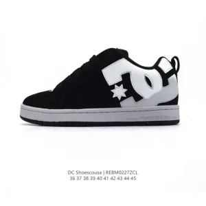 DC Shoes Cbgb Collaboration Low-Top Skateboarding Sneakers for Men and Women